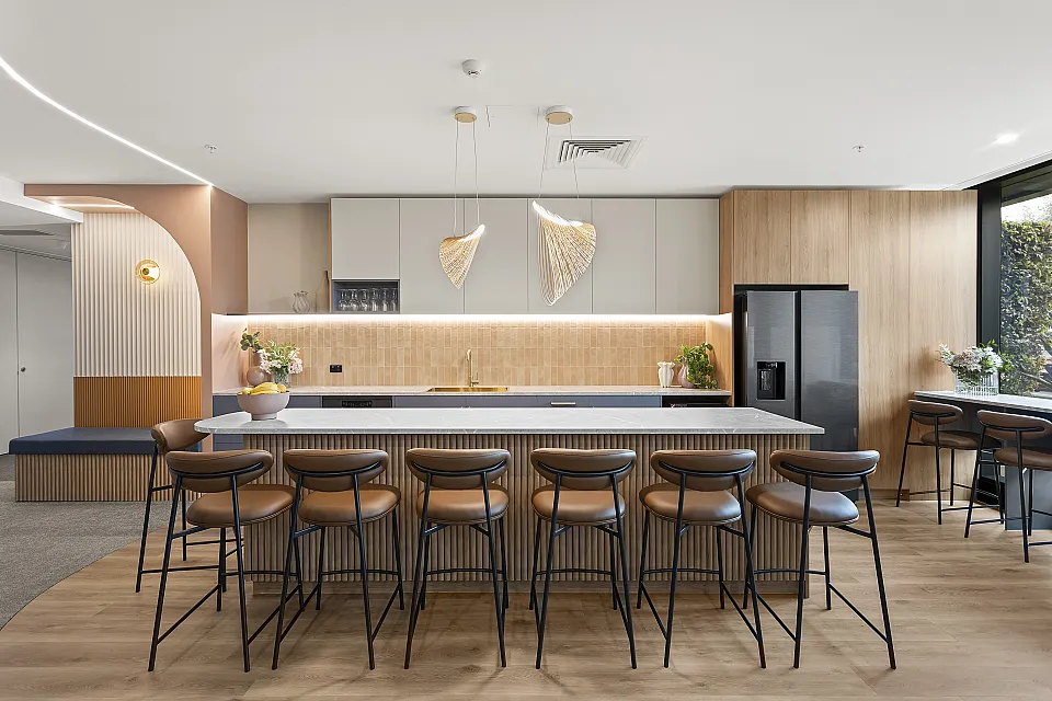 Bell City, Preston — office interior