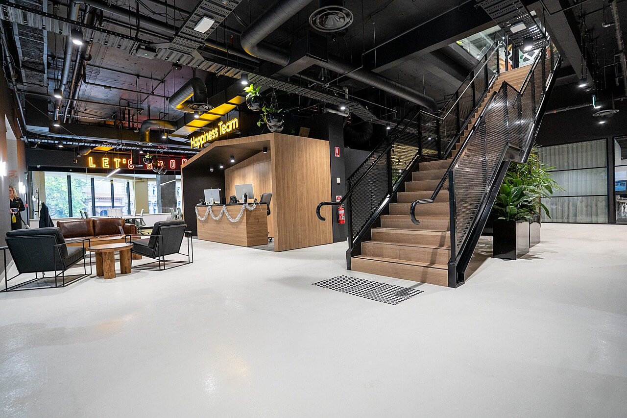 30 Pirie Street, Adelaide — workspace in the building