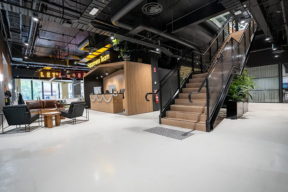 Cubes.Co, Adelaide — office interior