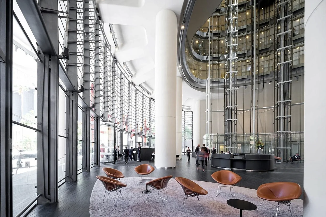 1 Bligh Street, Sydney — the full-height central atrium