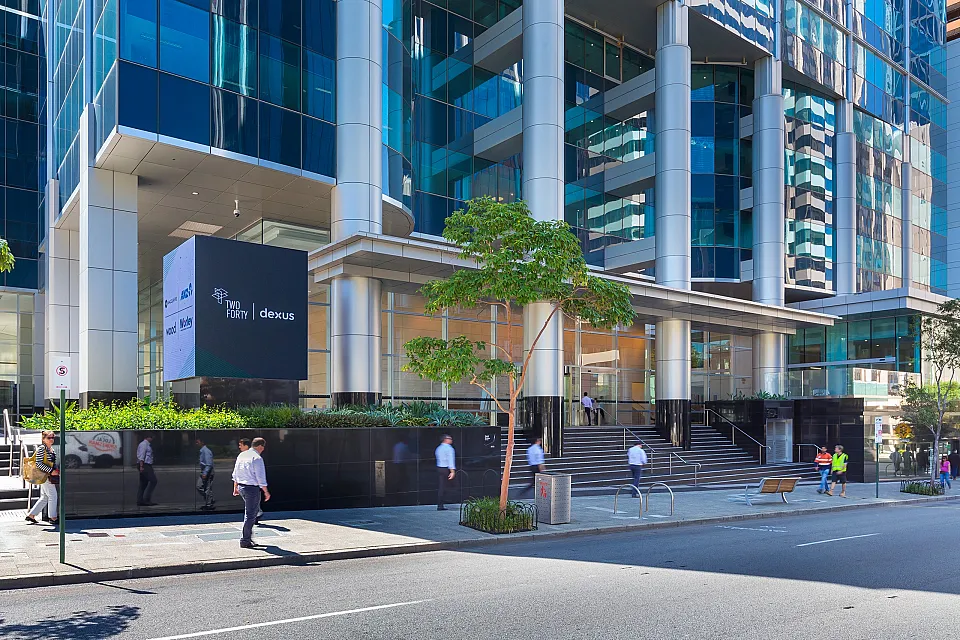 240 St Georges Terrace, Perth — office interior