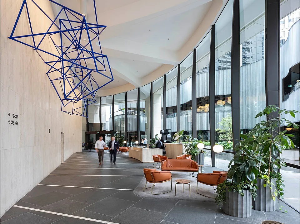 25 Martin Place, Sydney — office interior