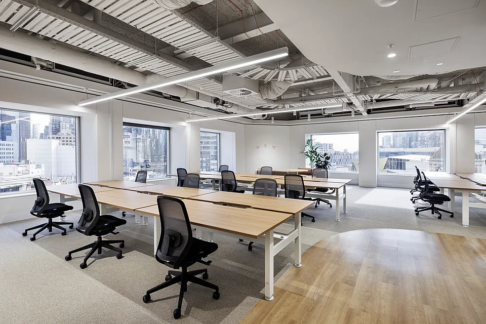 385 Bourke, Melbourne — office interior