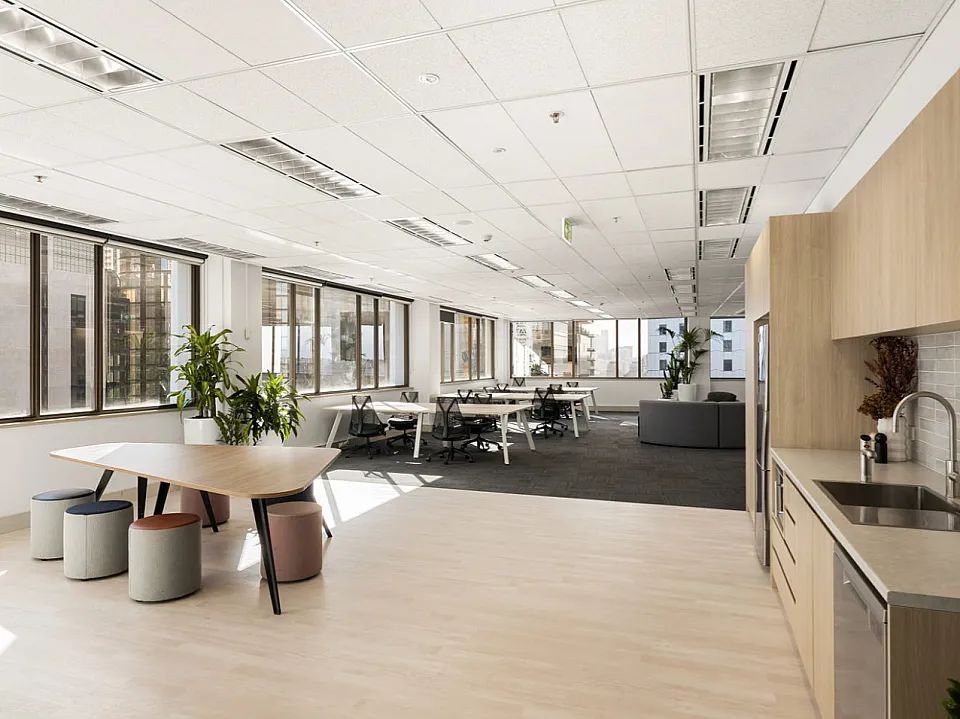 Pitt Street Precinct, Sydney — office interior
