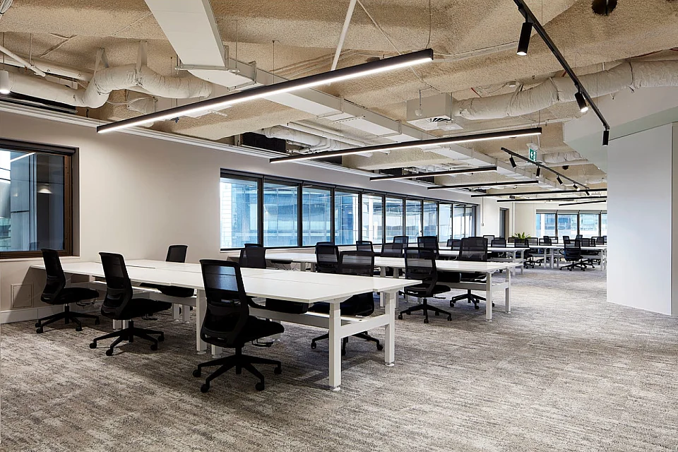 80 Collins Street South Tower, Melbourne — office interior