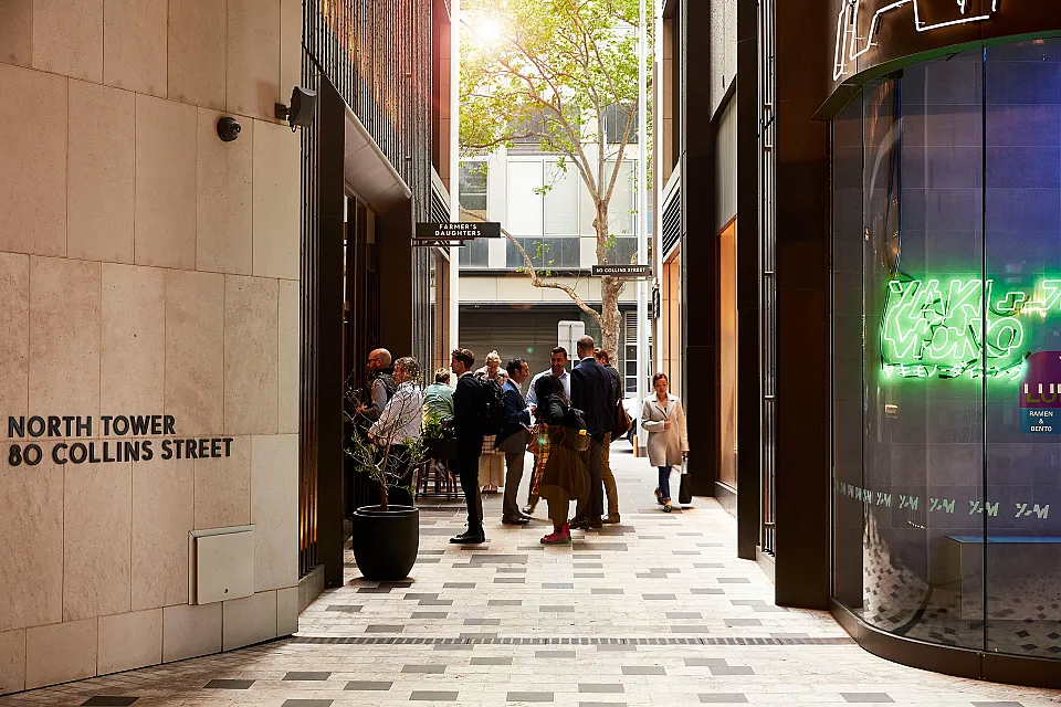 80 Collins Street North Tower, Melbourne — office interior — photo 2