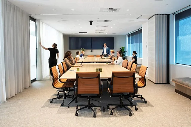 432 St Kilda Road, Melbourne — commercial office interior