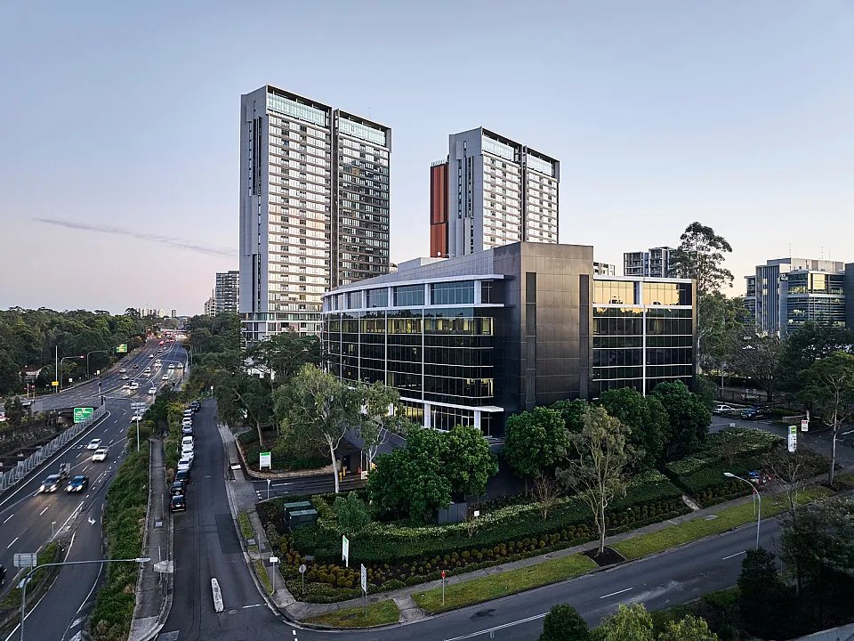 Quarter One, North Ryde — office interior