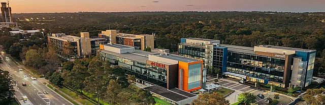 Talavera Corporate Centre, Macquarie Park — commercial office interior