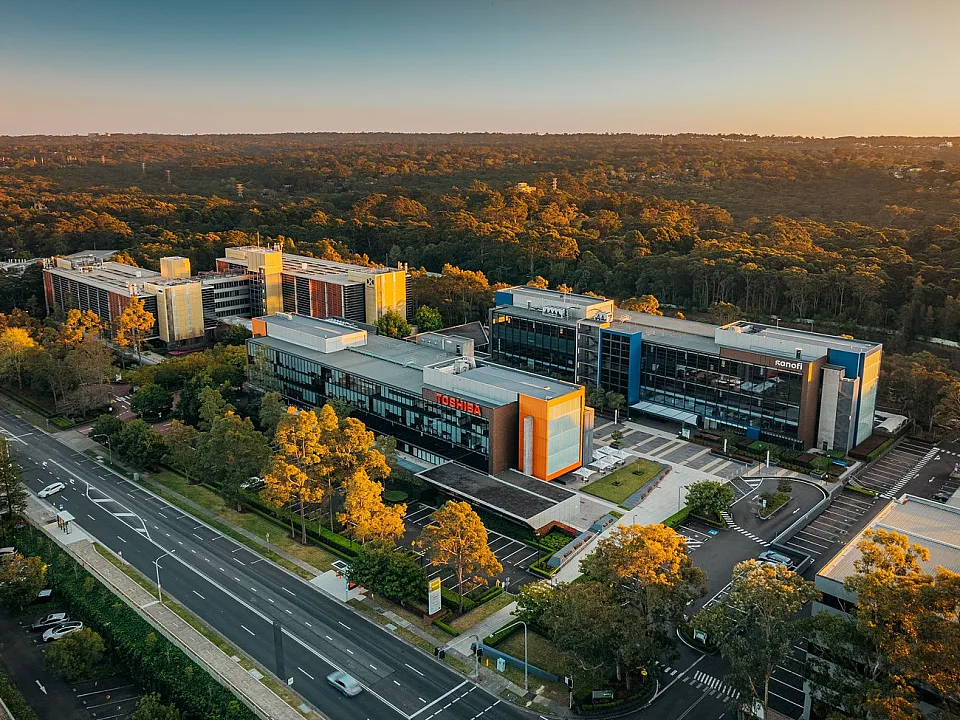 Talavera Corporate Centre, Macquarie Park — office interior