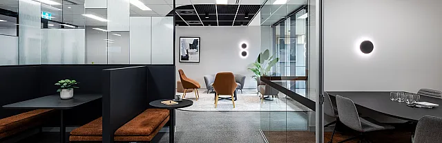 City West Office Park, Pyrmont — commercial office interior