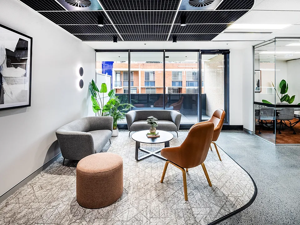 City West Office Park, Pyrmont — office interior