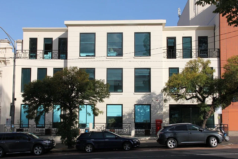 344 Victoria Parade, East Melbourne — office interior