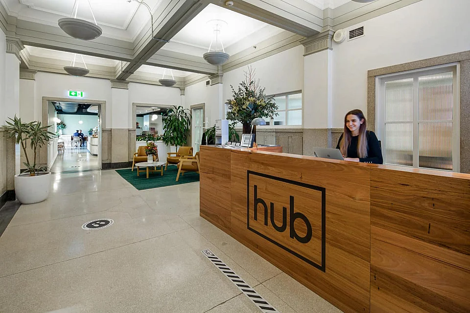 Hub Anzac Square, Brisbane — office interior — photo 3