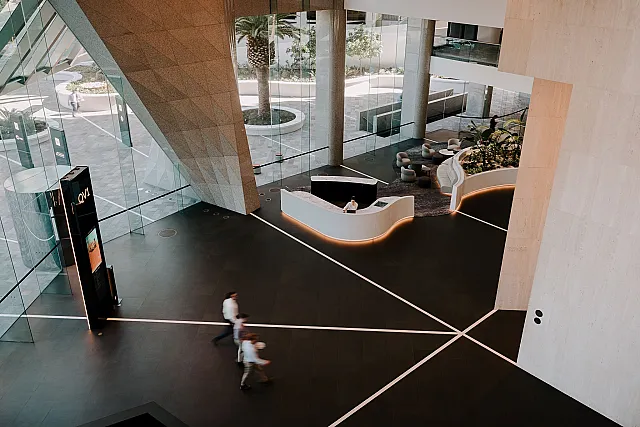 QV1 Perth, Perth — commercial office interior — photo 3