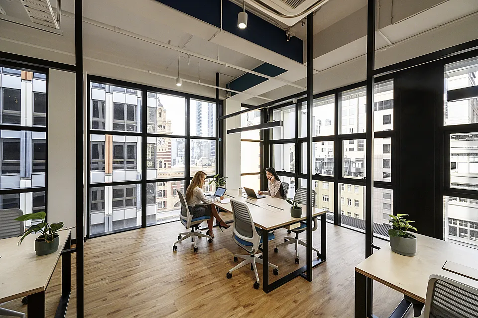 Riverview House, Melbourne — office interior