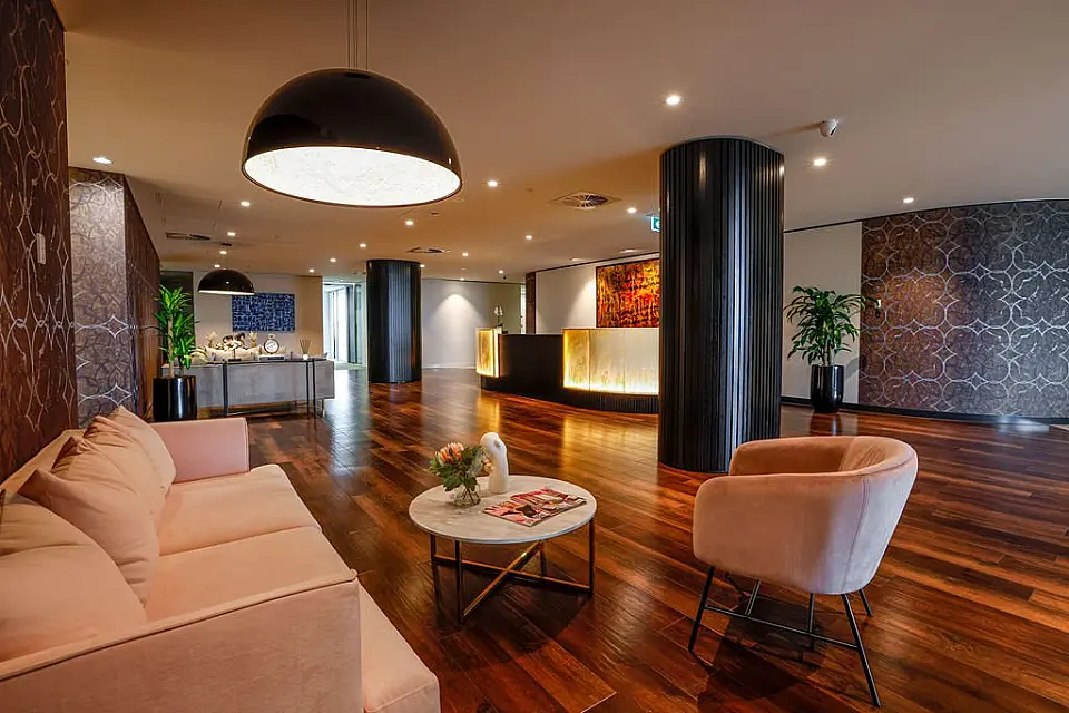 LXD Business Centre reception on Level 8 of Chadstone Tower One