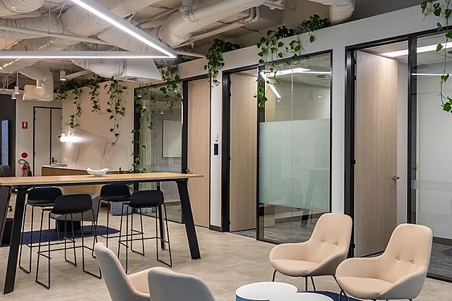 MOBO, South Brisbane — serviced office interior