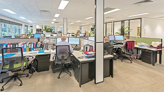 Freeway Office Park, 2728 Logan Rd, — commercial office interior — photo 2