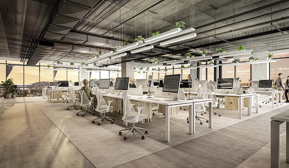 South/City/SQ, Woolloongabba — office interior
