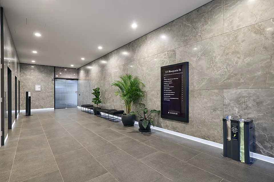 111 Macquarie Street, Hobart — office interior
