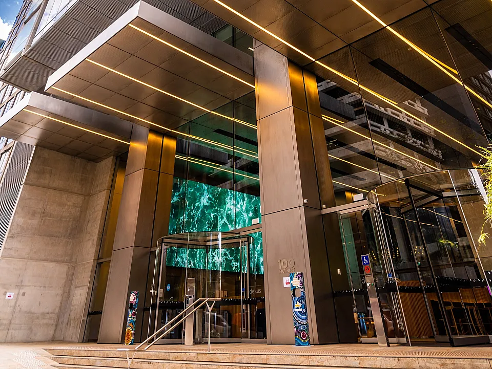 100 Mount Street, North Sydney — office interior