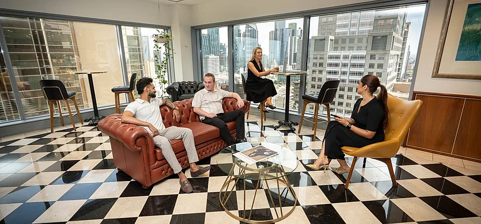 101 Collins Street, Melbourne — office interior