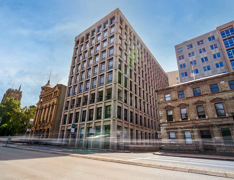 Reserve Bank Building, Hobart — office interior
