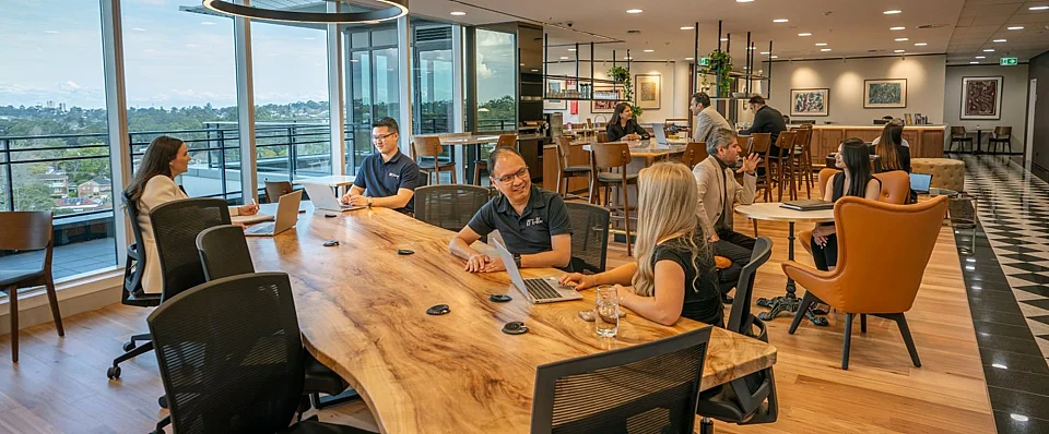Avaya House, Macquarie Park — office interior