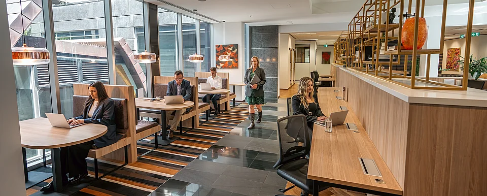 The Realm, Canberra — office interior