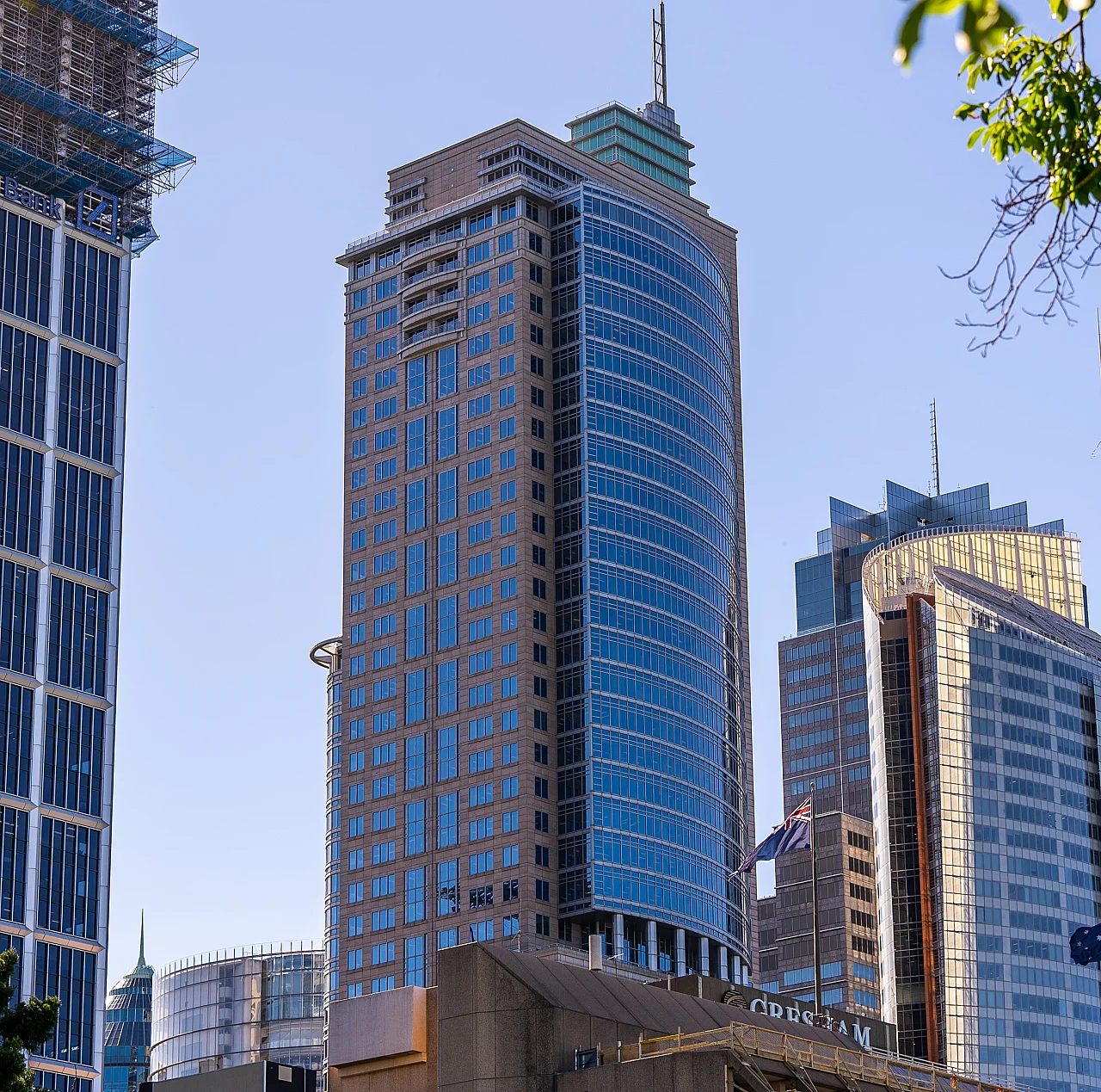 Chifley Tower, 2 Chifley Square — the tower from Chifley Square