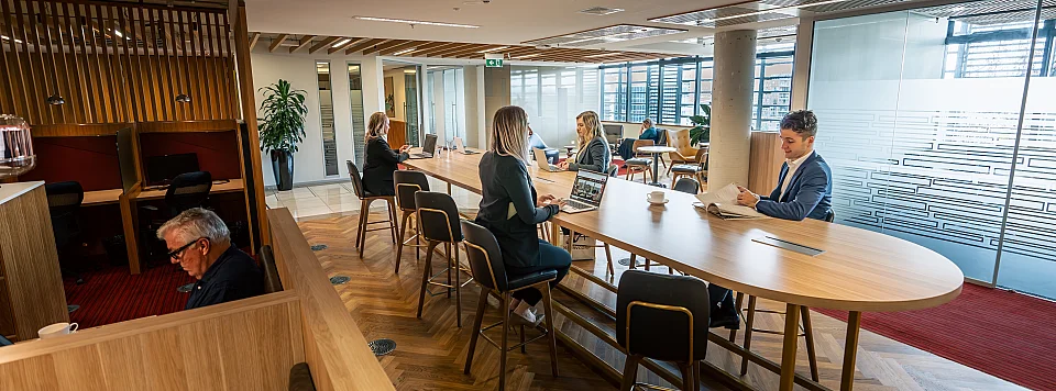 Nishi Building, Canberra — office interior