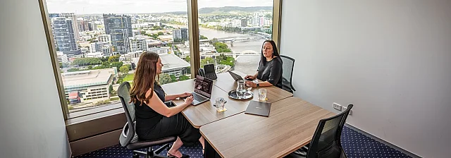 Santos Place, Brisbane — serviced office interior