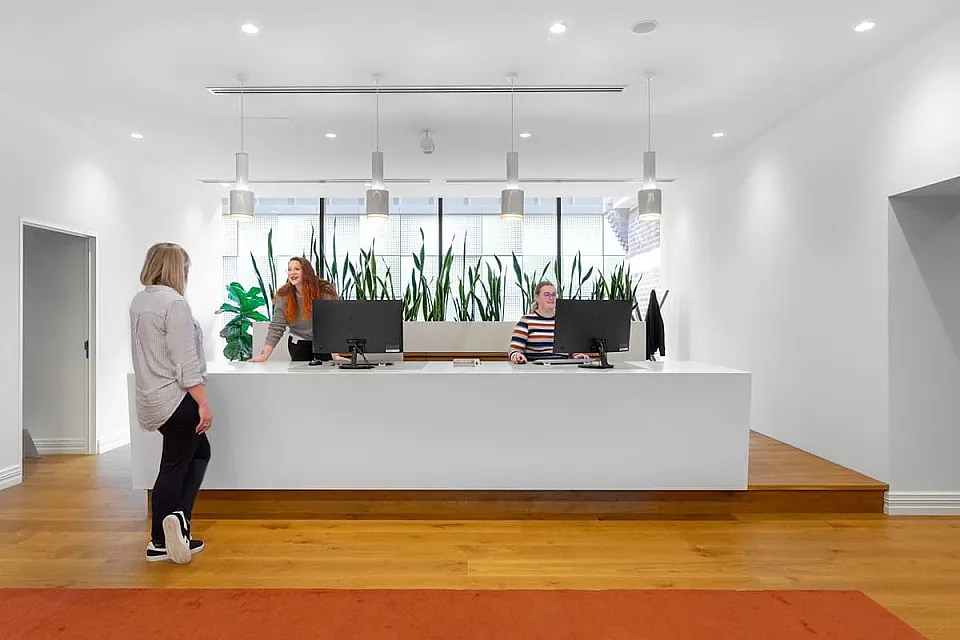 The Wentworth Building, Perth — office interior