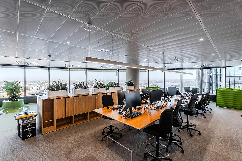 International Tower Three, Barangaroo — office interior