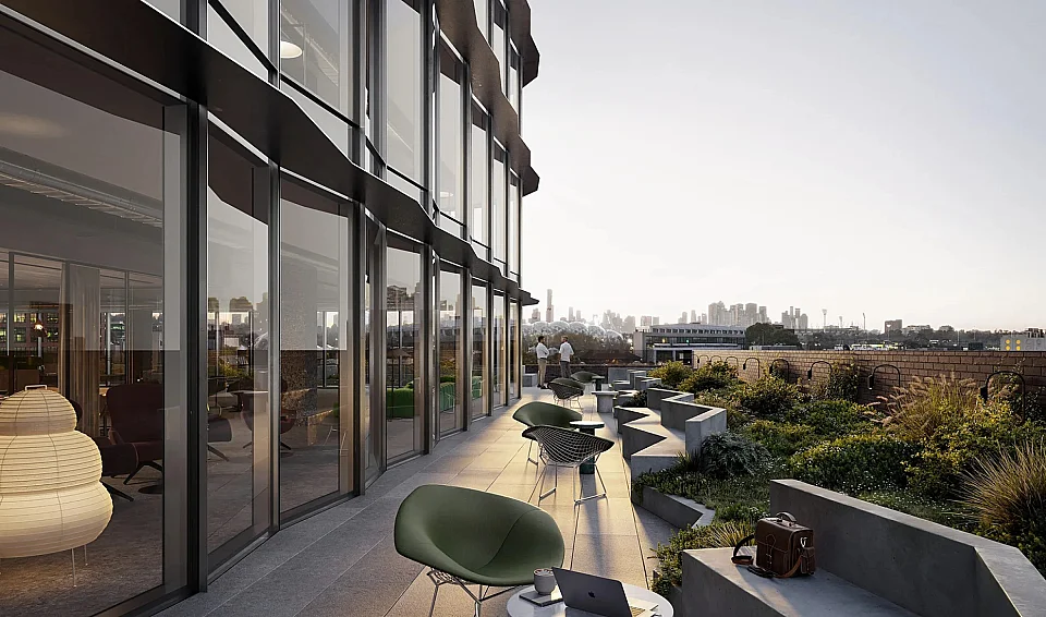 The Commons, Cremorne — office interior — photo 3