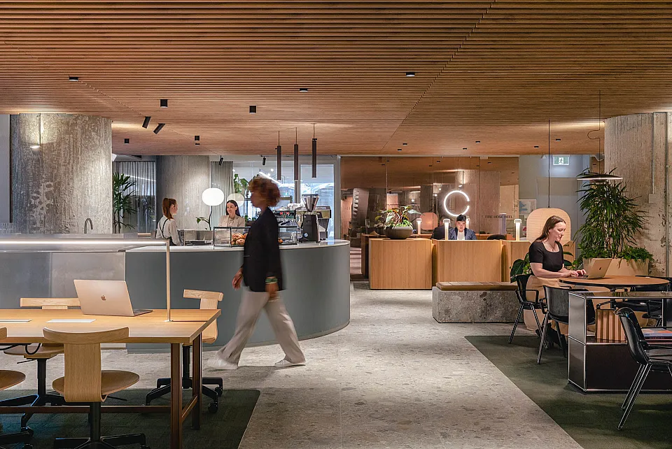 The Commons George Street, Sydney — office interior