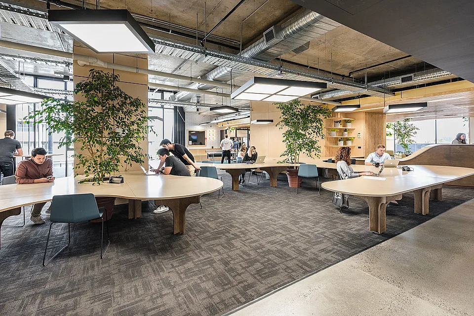 The Commons, South Melbourne — office interior