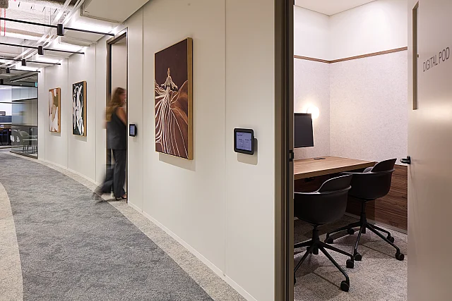 The Executive Centre, Sydney — serviced office interior