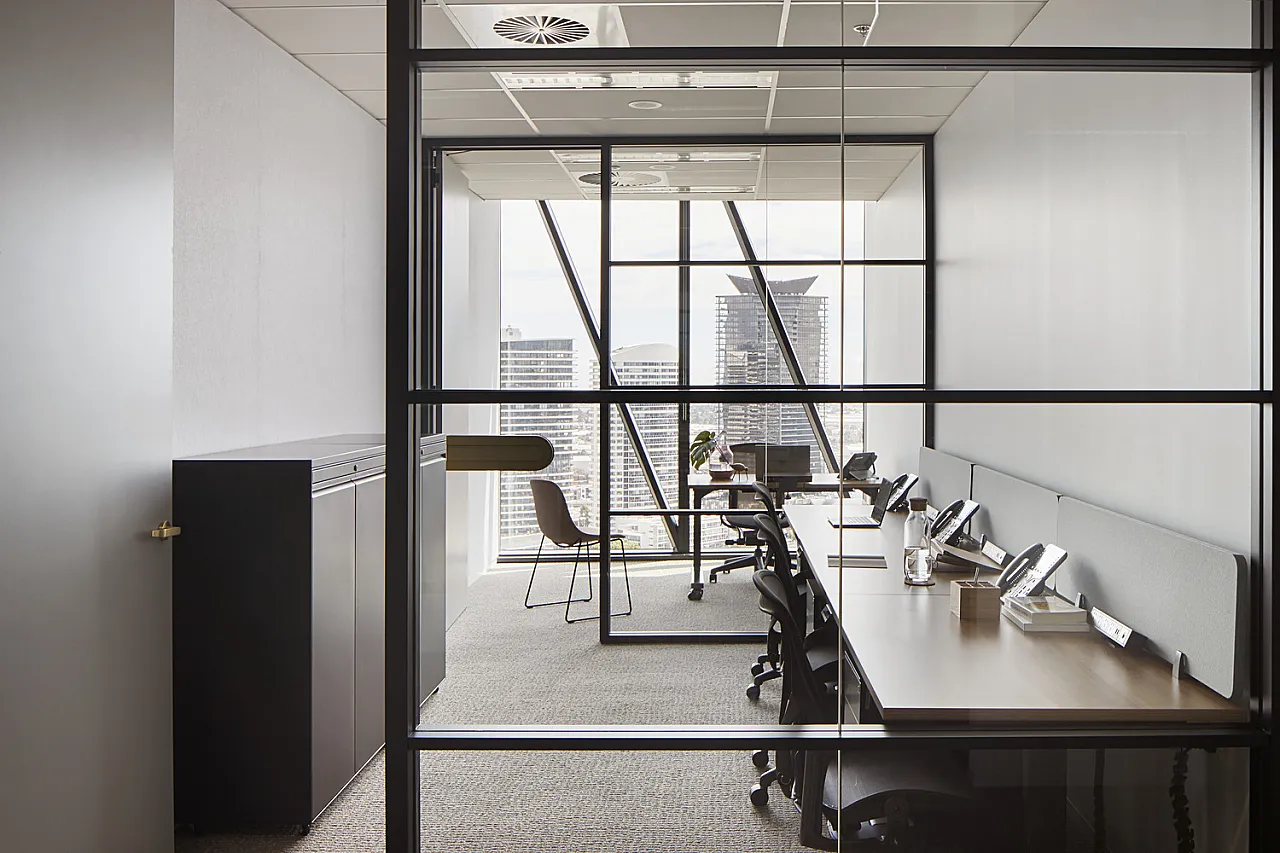 The Executive Centre, 727 Collins Street Docklands — premium private office with skyline views