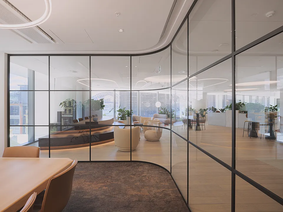 Quay Quarter Tower, Sydney — office interior