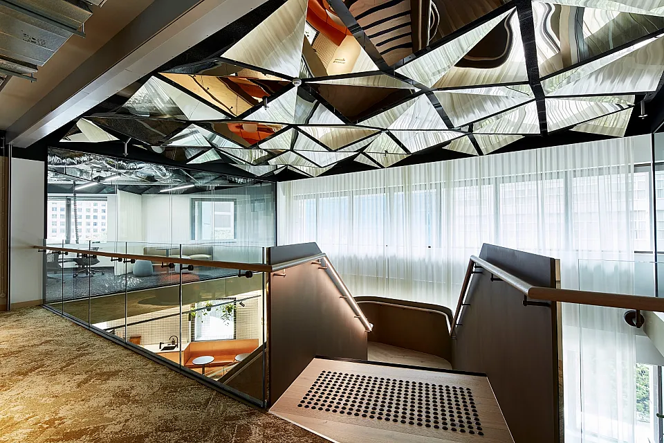 The Work Project Collins Street, Melbourne — office interior