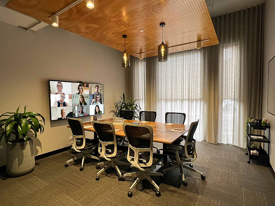 United Co. Little Collins Street, Melbourne — office interior