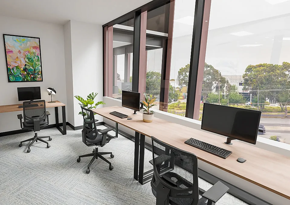 Waterman, Williams Landing — office interior