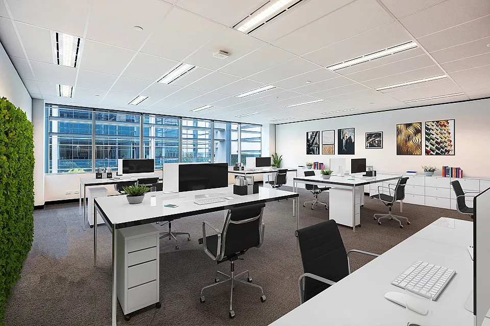 Waterman, Scoresby — office interior