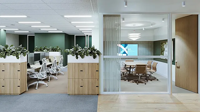 Waterman, Doncaster — office interior
