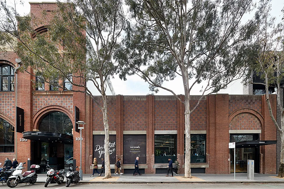 100 Harris Street, Pyrmont — office interior