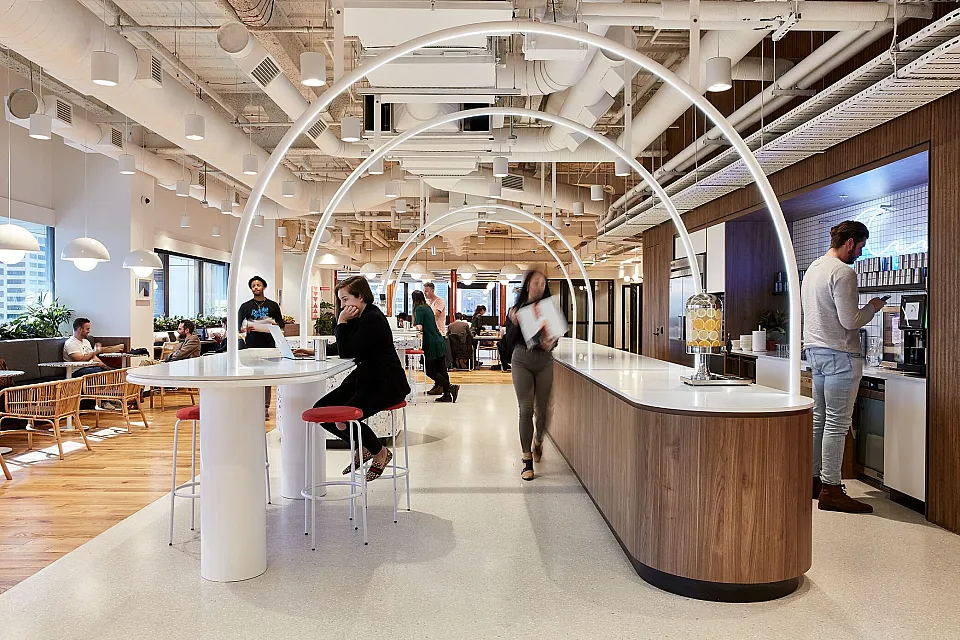 120 Spencer Street, Melbourne — office interior