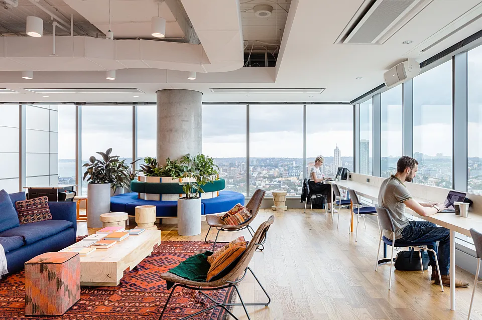 161 Castlereagh Street, Sydney — office interior