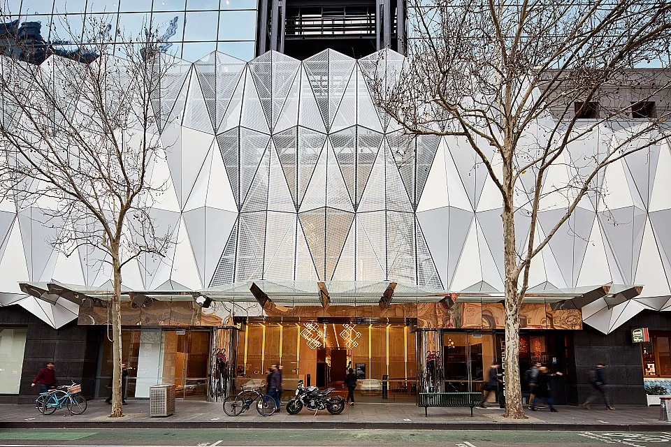 222 Exhibition Street, Melbourne — office interior